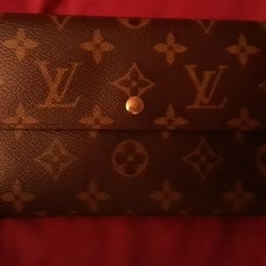 XL wallet brown & beige